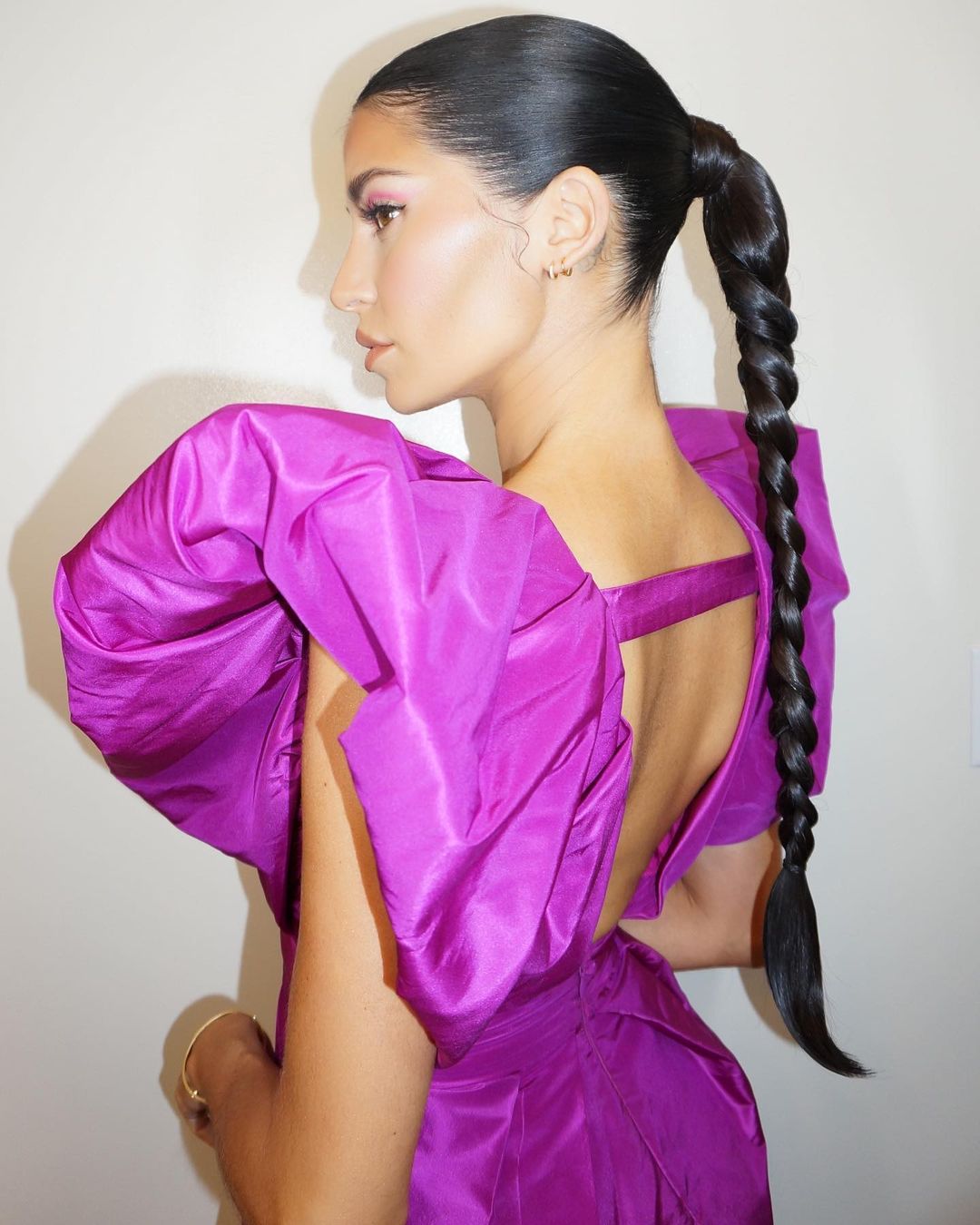 High And Low Ponytails For Any Occasion : Pearl Embellished Power Ponytail